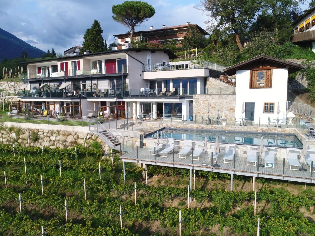 La Pergola Panoramasuites Tirolo Exteriör bild